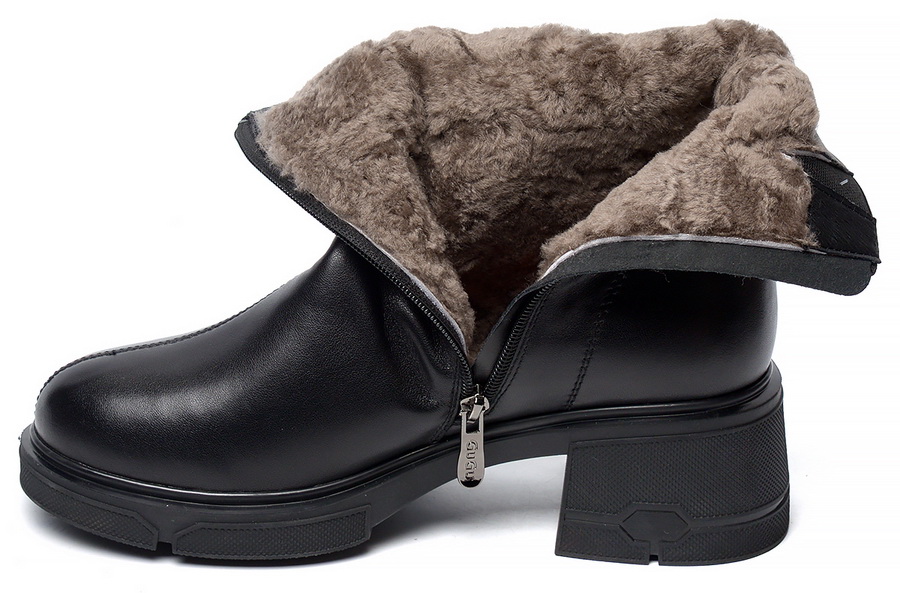 женские сапоги натуральная кожа натуральный мех gugu германия