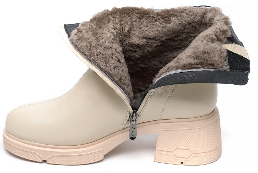 женские сапоги натуральная кожа натуральный мех gugu германия