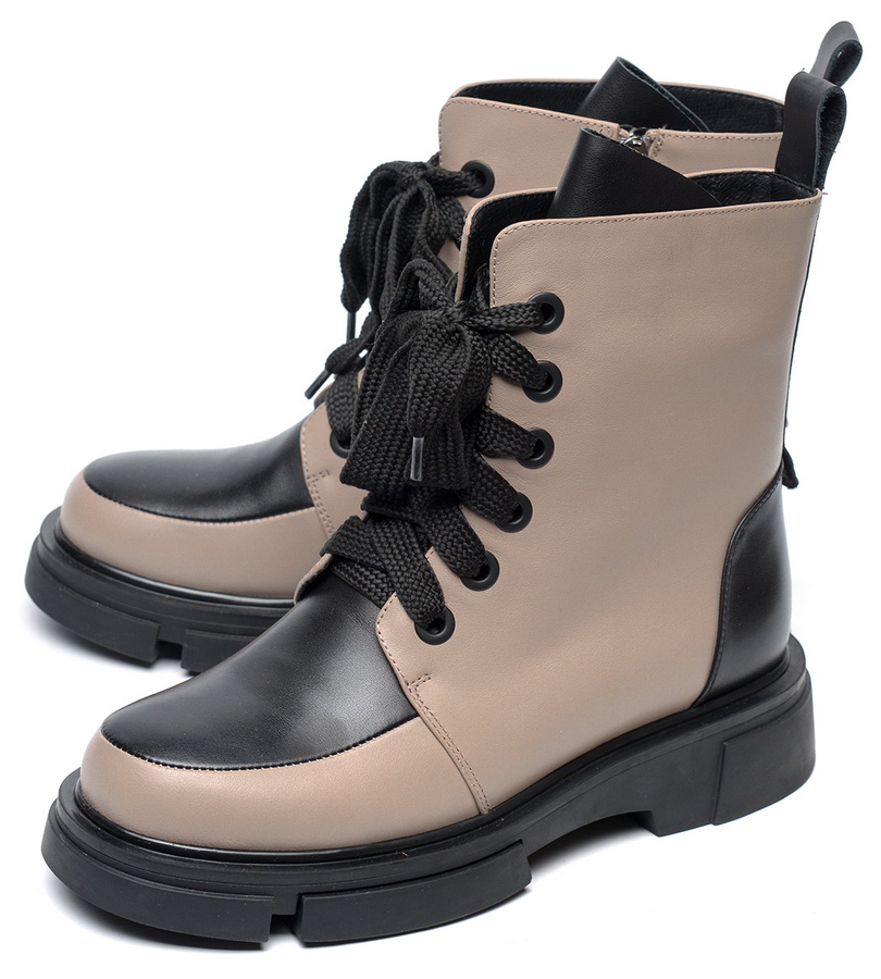 женские ботинки натуральная кожа натуральный мех gugu германия