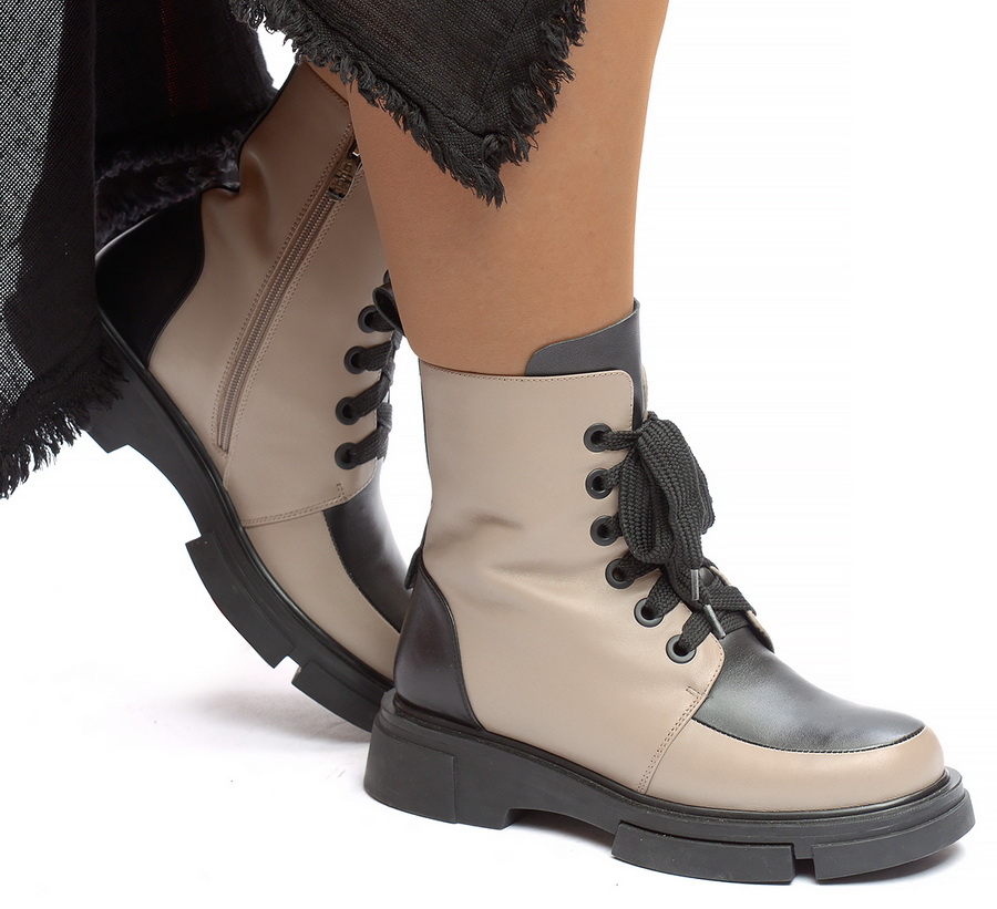 женские ботинки натуральная кожа натуральный мех gugu германия