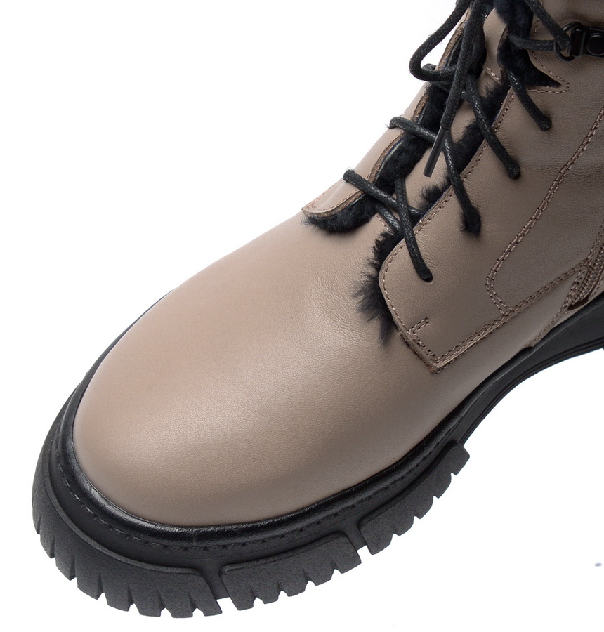 женские ботинки натуральная кожа натуральный мех gugu германия