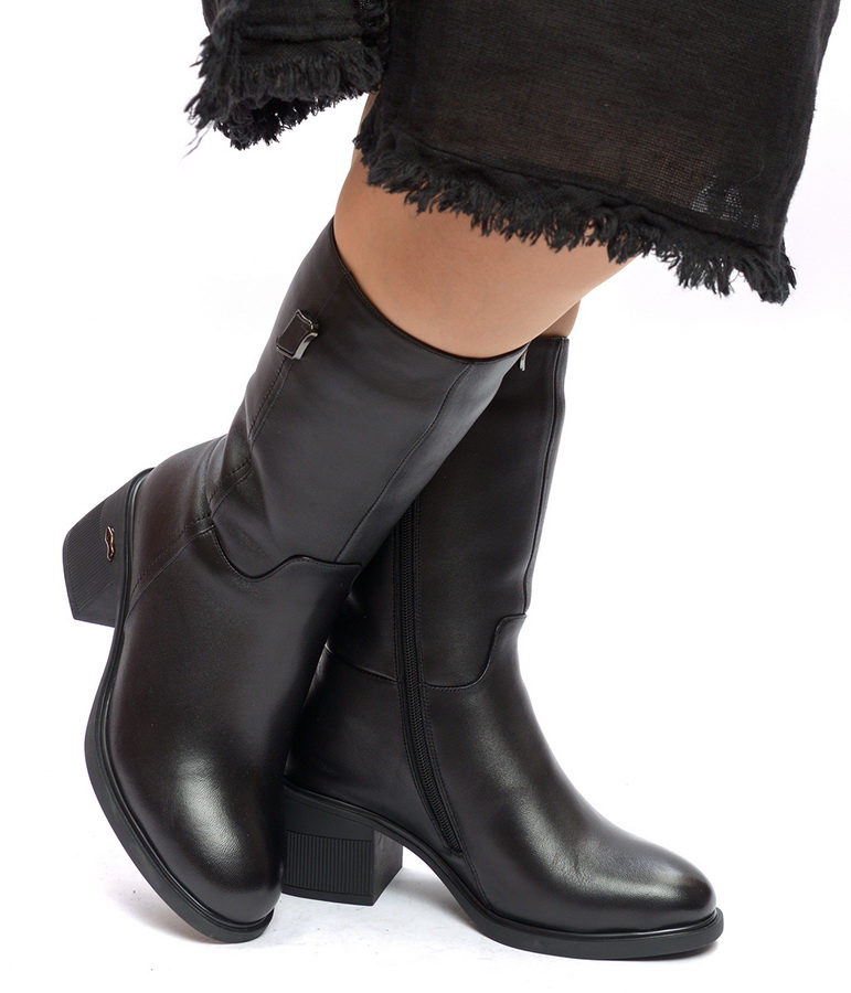 женские сапоги натуральная кожа натуральный мех gugu германия