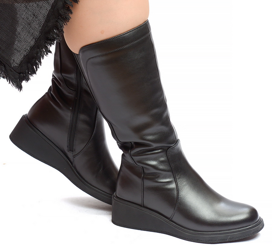 женские сапоги натуральная кожа натуральный мех gugu германия