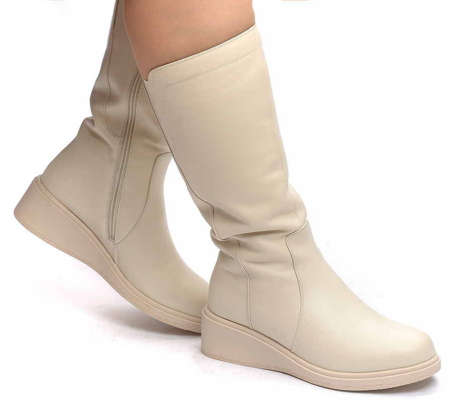 женские сапоги натуральная кожа натуральный мех gugu германия