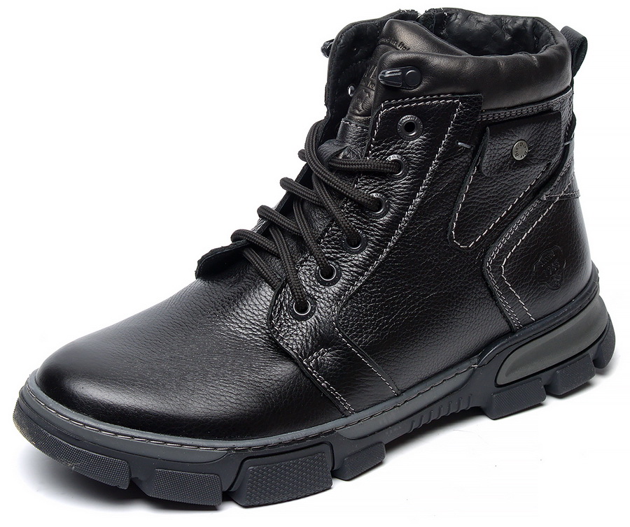 мужские ботинки натуральная кожа / натуральный мех corvetto