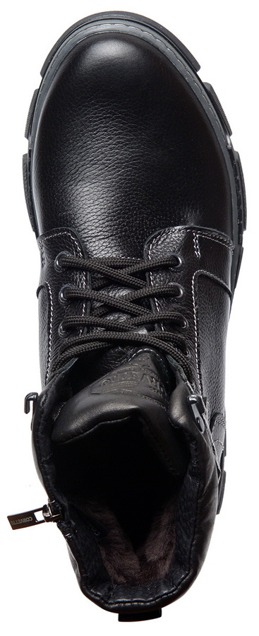 мужские ботинки натуральная кожа / натуральный мех corvetto