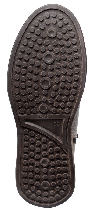 женские ботинки натуральная кожа / натуральный мех corvetto италия