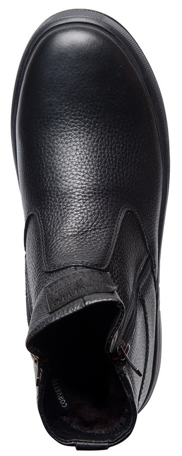 мужские ботинки натуральная кожа / натуральный мех corvetto