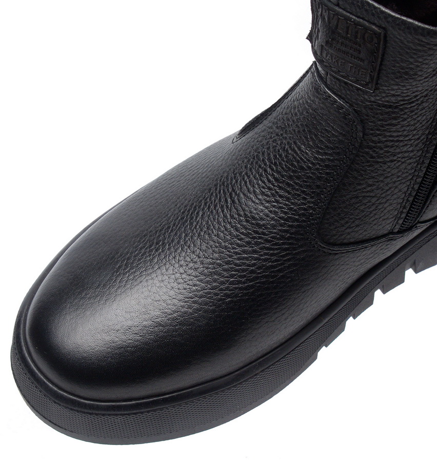 мужские ботинки натуральная кожа / натуральный мех corvetto