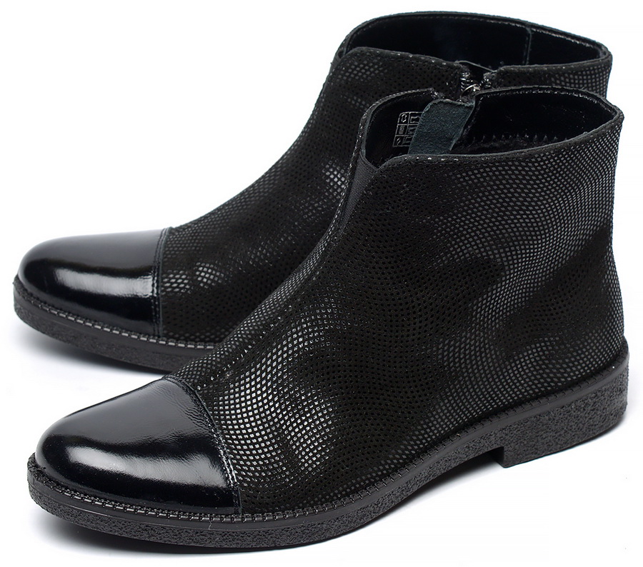 женские ботинки натуральная кожа / байка марко беларусь