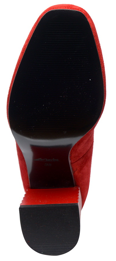 женские туфли натуральная кожа (велюр)  марко беларусь