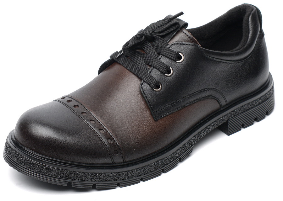 мужские полуботинки натуральная кожа/байка corvetto италия