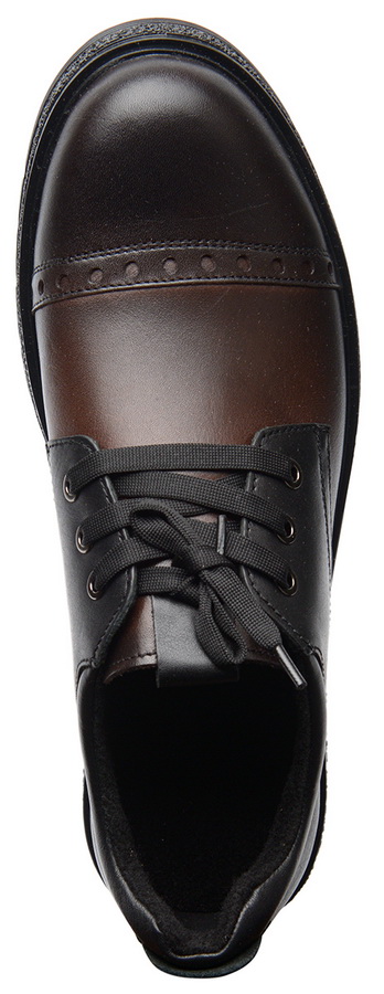 мужские полуботинки натуральная кожа/байка corvetto италия