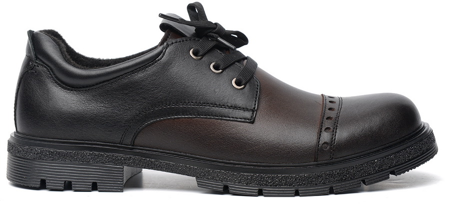 мужские полуботинки натуральная кожа/байка corvetto италия