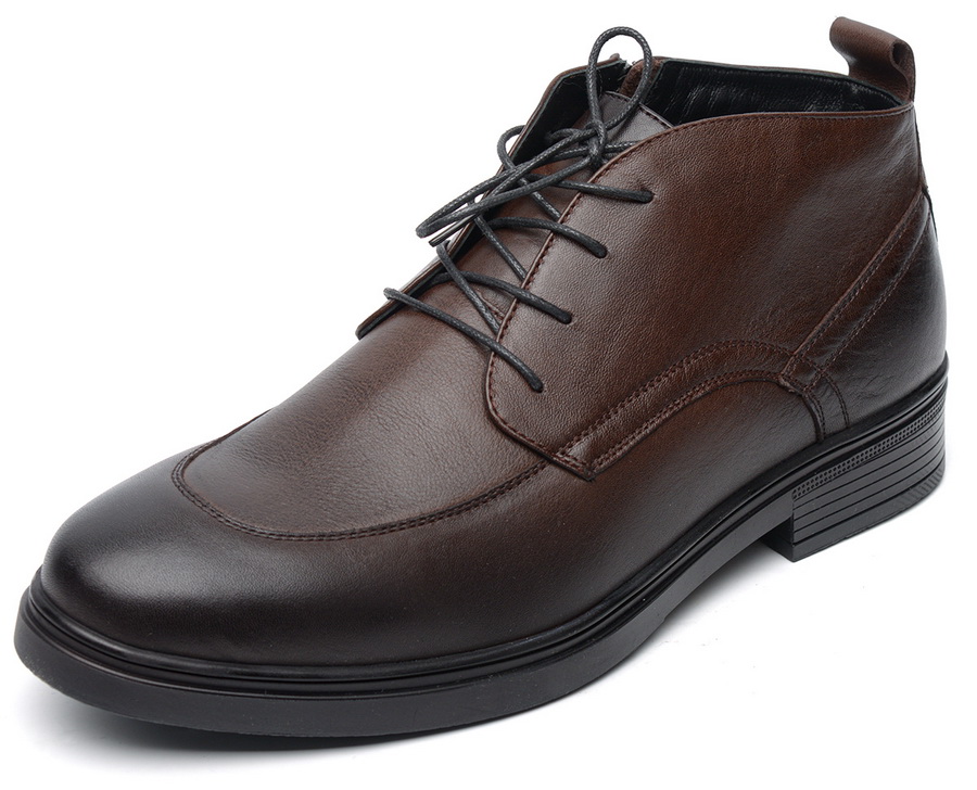 мужские ботинки натуральная кожа / шерсть corvetto