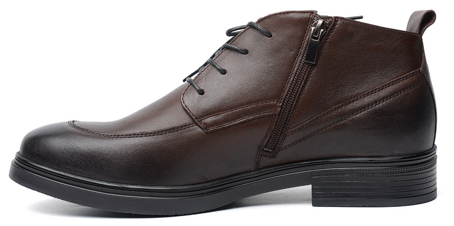 мужские ботинки натуральная кожа / шерсть corvetto