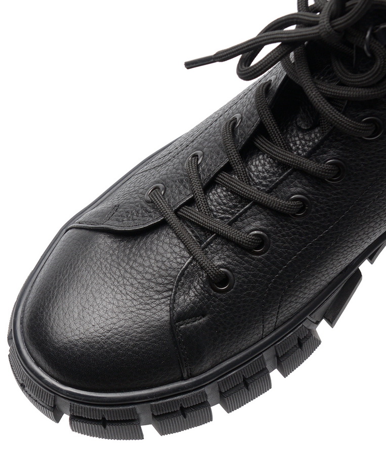 мужские ботинки натуральная кожа / натуральный мех corvetto