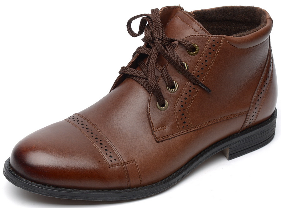 мужские ботинки натуральная кожа/байка марко беларусь