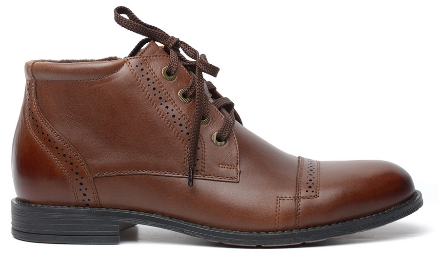 мужские ботинки натуральная кожа/байка марко беларусь