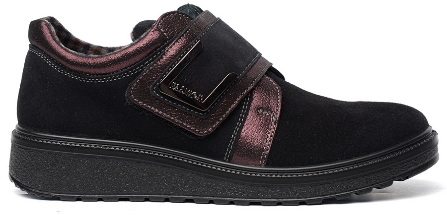 женские ботинки натуральная кожа (велюр) / байка марко беларусь