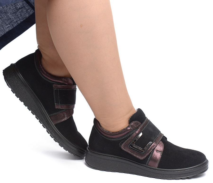 женские ботинки натуральная кожа (велюр) / байка марко беларусь