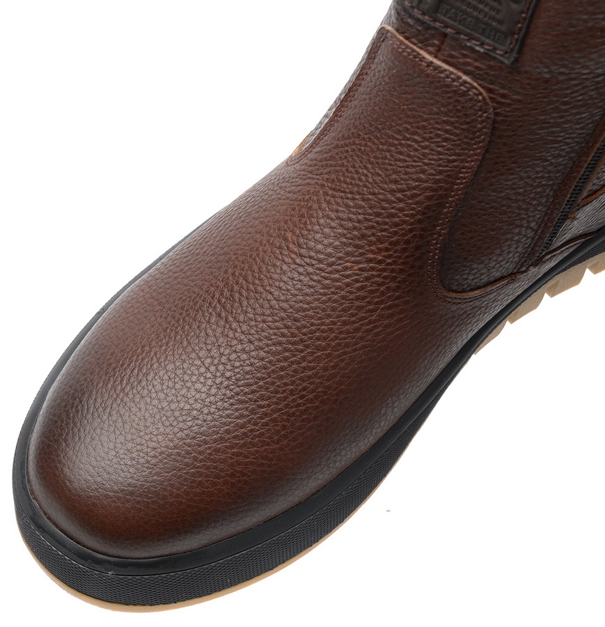 мужские ботинки натуральная кожа / натуральный мех corvetto