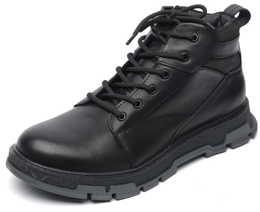 мужские ботинки натуральная кожа / натуральный мех corvetto