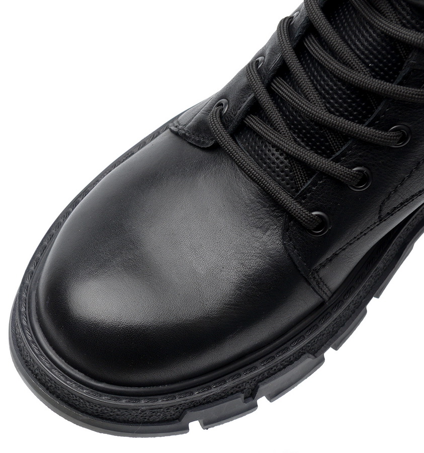 мужские ботинки натуральная кожа / натуральный мех corvetto