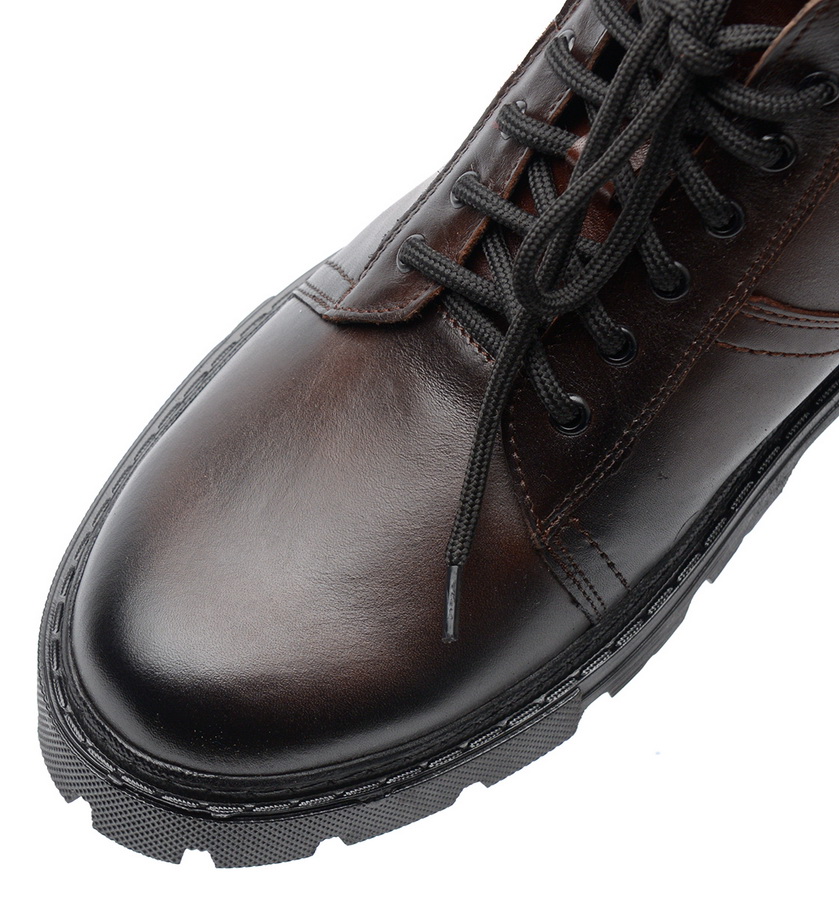 мужские ботинки натуральная кожа / натуральный мех corvetto