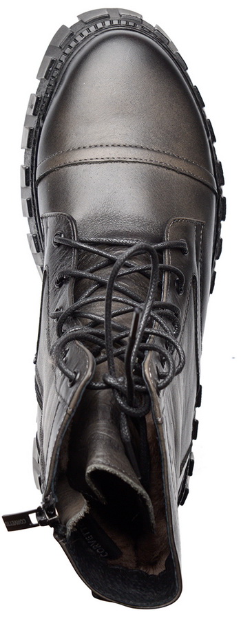 женские ботинки натуральная кожа / натуральный мех corvetto италия