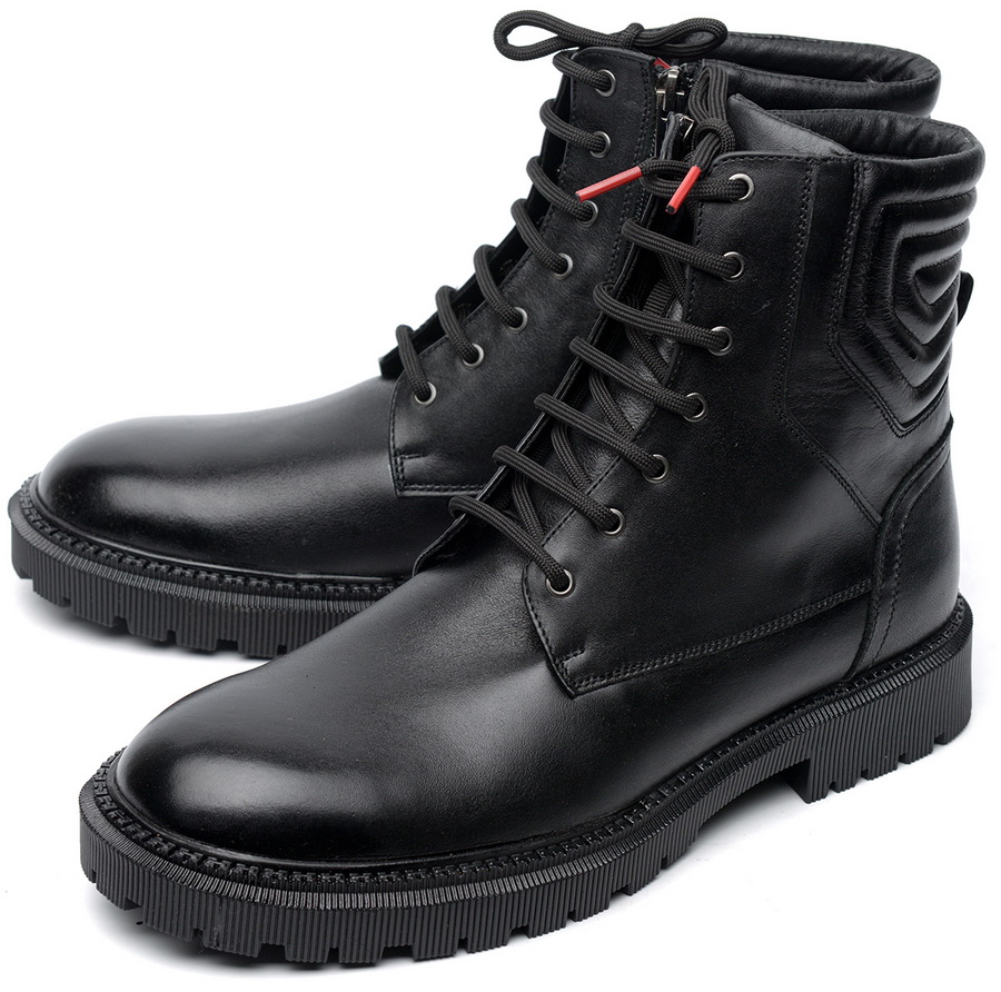 мужские ботинки натуральная кожа / натуральный мех corvetto