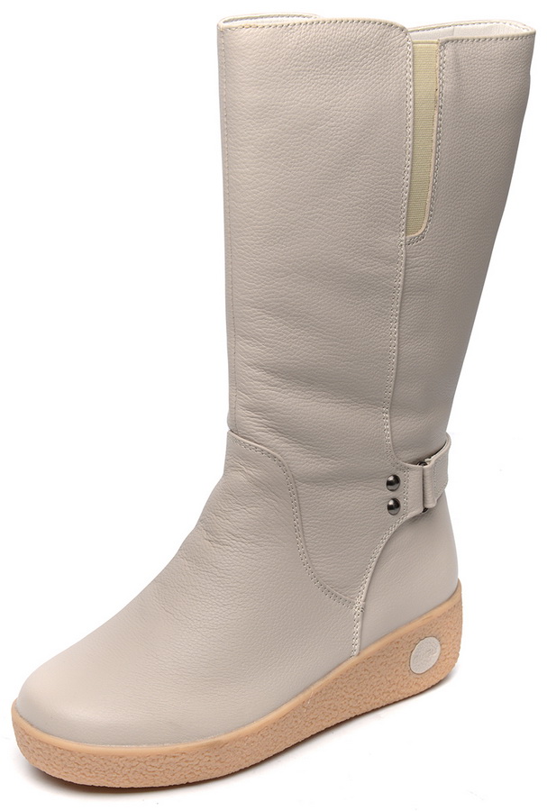 женские сапоги натуральная кожа / натуральный мех gugu германия