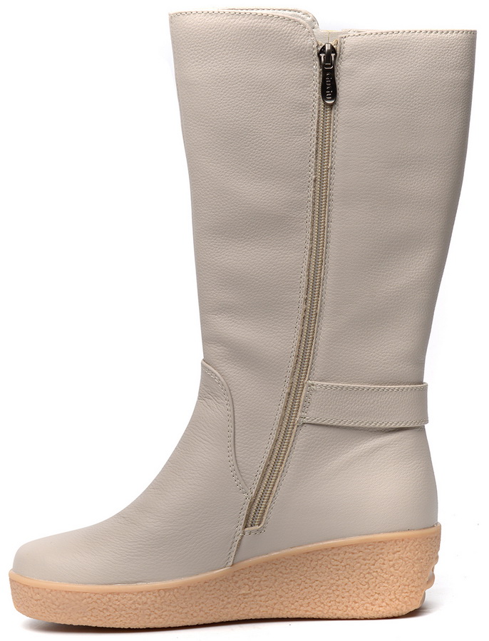 женские сапоги натуральная кожа / натуральный мех gugu германия