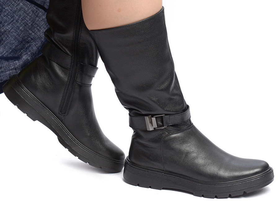 женские сапоги натуральная кожа / байка марко беларусь