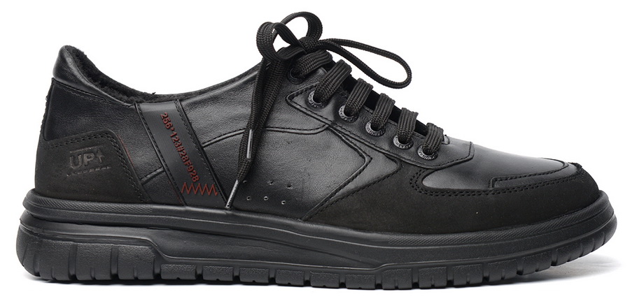 мужские кроссовки натуральная кожа/байка corvetto италия