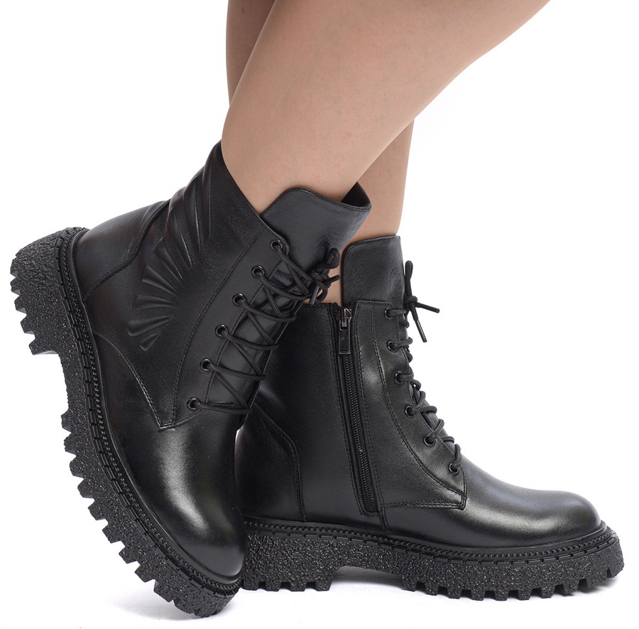 женские ботинки натуральная кожа / натуральный мех corvetto италия