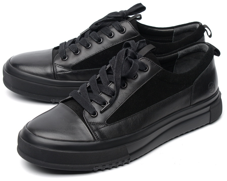 мужские полуботинки натуральная кожа + велюр salamander