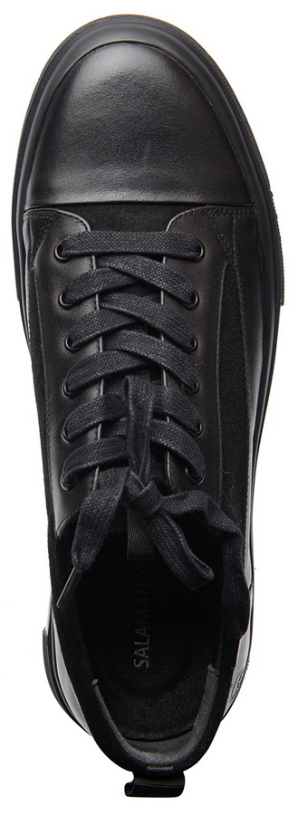 мужские полуботинки натуральная кожа + велюр salamander