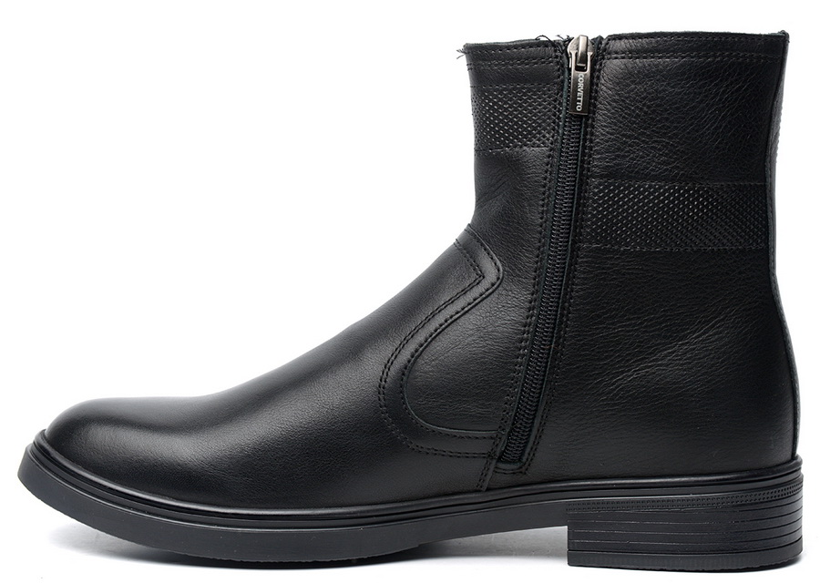 мужские ботинки натуральная кожа / шерсть corvetto