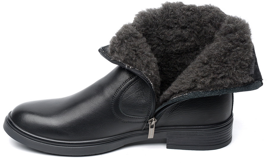 мужские ботинки натуральная кожа / шерсть corvetto