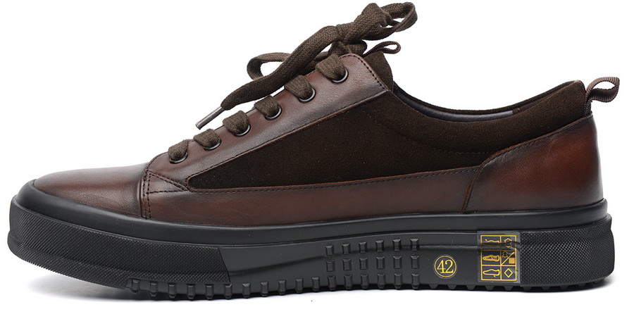 мужские полуботинки натуральная кожа + велюр salamander