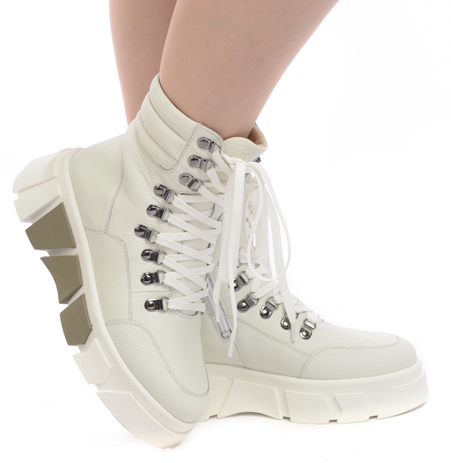 женские ботинки натуральная кожа / шерсть corvetto италия