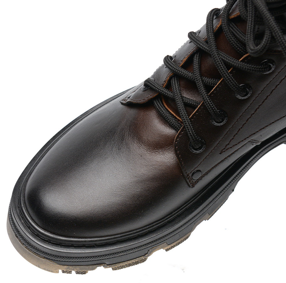 мужские ботинки натуральная кожа / натуральный мех corvetto