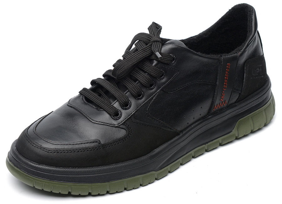 мужские кроссовки натуральная кожа/байка corvetto италия