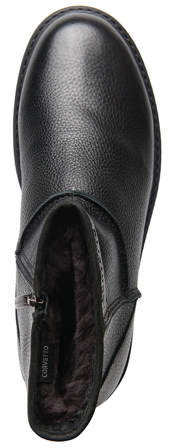 мужские сапоги натуральная кожа / натуральный мех corvetto