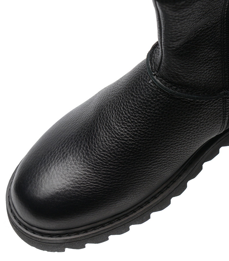 мужские сапоги натуральная кожа / натуральный мех corvetto