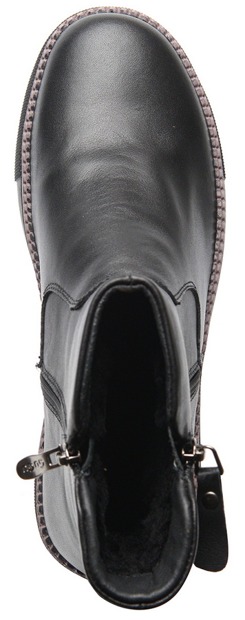 женские ботинки натуральная кожа натуральный мех gugu германия