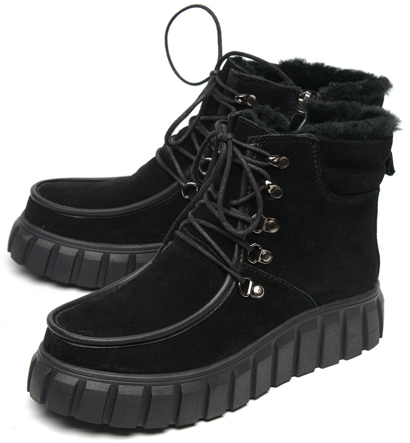 женские ботинки натуральная кожа(велюр) / натуральный мех gugu германия