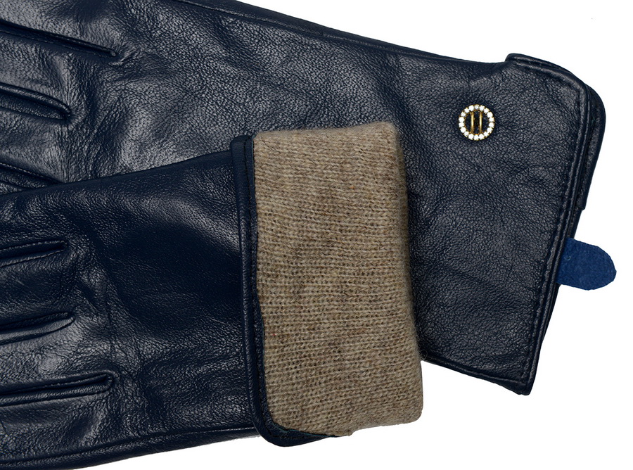 женские перчатки овечья кожа / шерсть 