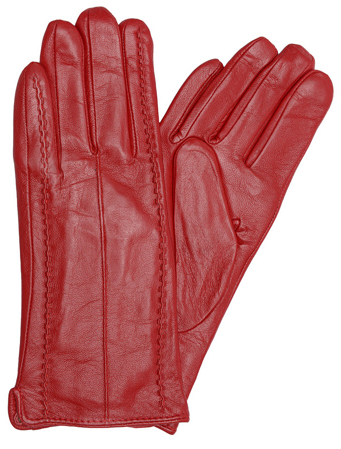 женские перчатки овечья кожа / шерсть 